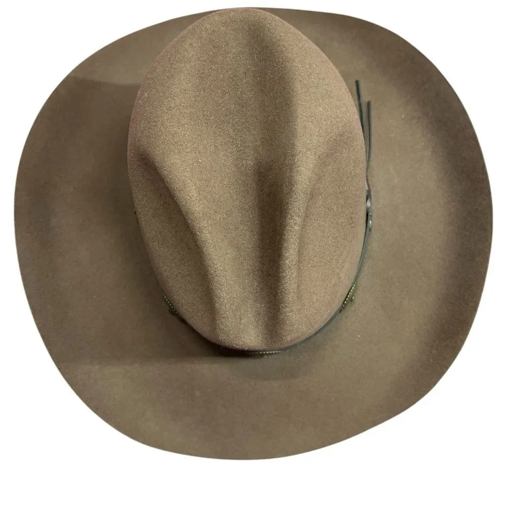 Bailey Dark Brown XX Wool Cowboy Hat 7 1/8” Style: Tombstone